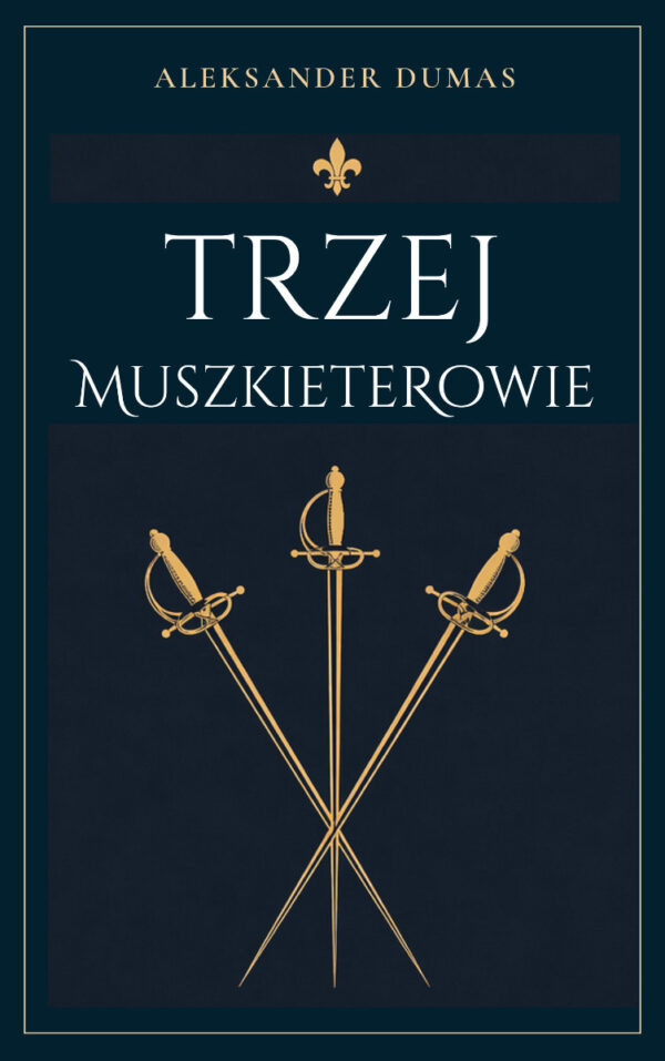 Trzej muszkieterowie — okładka e-booka