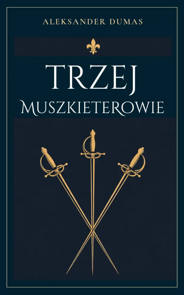 Trzej muszkieterowie — okładka e-booka