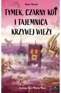 Tymek, Czarny Kot i tajemnica Krzywej Wieży — okładka e-booka