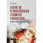 Uczenie się w przestrzeniach cyfrowych uniwersytetu — okładka e-booka