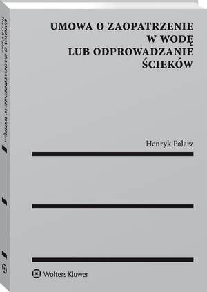 Umowa o zaopatrzenie w wodę lub odprowadzanie ścieków — okładka e-booka