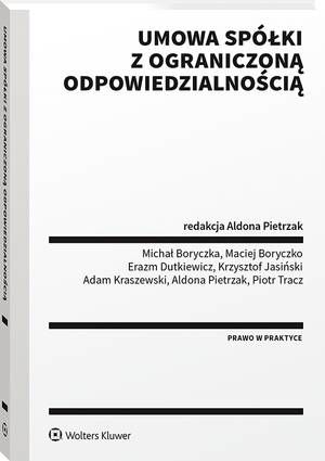 Umowa spółki z ograniczoną odpowiedzialnością — okładka e-booka
