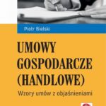 Umowy gospodarcze (handlowe). Wzory umów z objaśnieniami — okładka e-booka