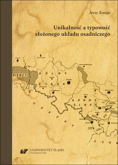 Unikalność a typowość złożonego układu osadniczego — okładka e-booka