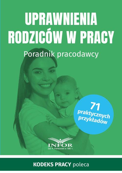 Uprawnienia rodziców w pracy — okładka e-booka