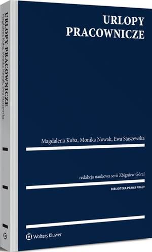 Urlopy pracownicze — okładka e-booka