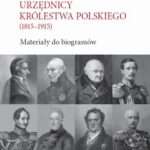 Urzędnicy Królestwa Polskiego (1815-1915) — okładka e-booka