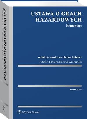 Ustawa o grach hazardowych. Komentarz — okładka e-booka