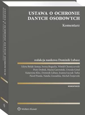 Ustawa o ochronie danych osobowych. Komentarz — okładka e-booka