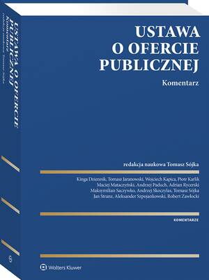 Ustawa o ofercie publicznej. Komentarz — okładka e-booka
