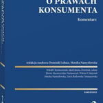 Ustawa o prawach konsumenta. Komentarz — okładka e-booka