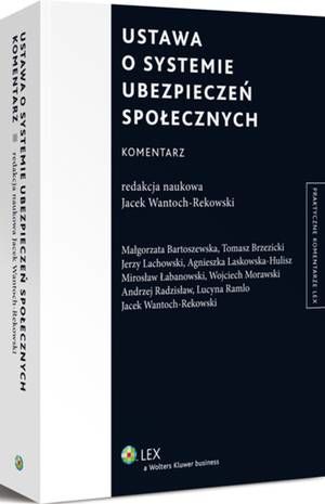 Ustawa o systemie ubezpieczeń społecznych. Komentarz — okładka e-booka