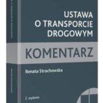 Ustawa o transporcie drogowym. Komentarz — okładka e-booka