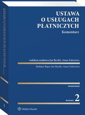 Ustawa o usługach płatniczych. Komentarz — okładka e-booka