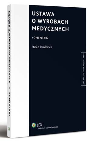 Ustawa o wyrobach medycznych. Komentarz — okładka e-booka