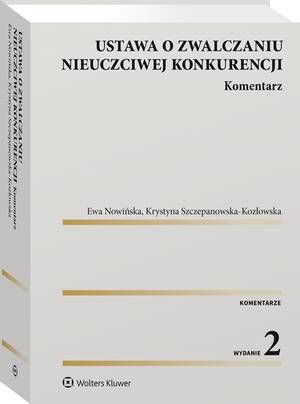 Ustawa o zwalczaniu nieuczciwej konkurencji. Komentarz — okładka e-booka