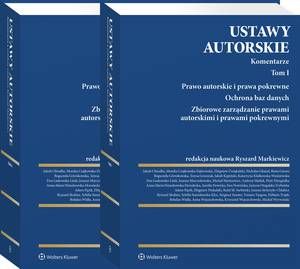 Ustawy autorskie. Komentarze — okładka e-booka