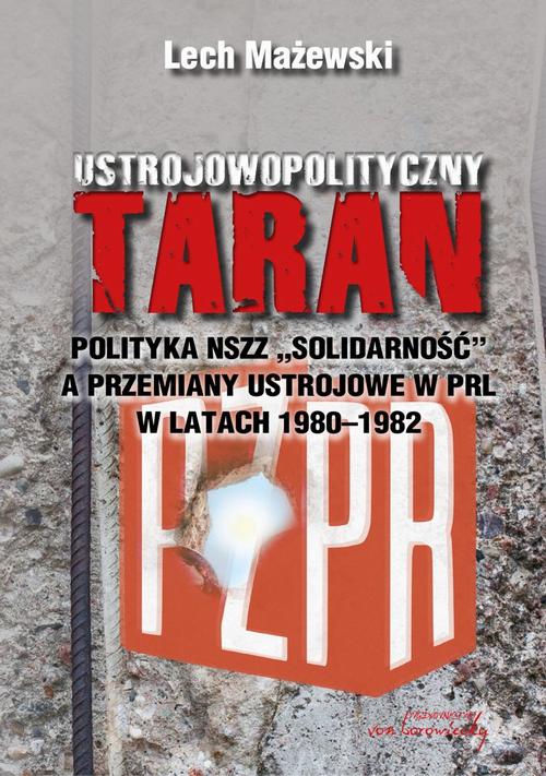 Ustrojowopolityczny taran — okładka e-booka