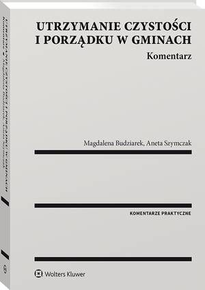 Utrzymanie czystości i porządku w gminach. Komentarz — okładka e-booka
