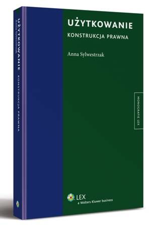 Tytuł: Użytkowanie. Konstrukcja prawna
Autor: Anna Sylwestrzak
Wydawnictwo: Wolters Kluwer
Formaty: PDF