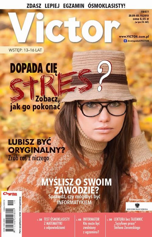 Tytuł: Victor 19/2018
Autor: 
Wydawnictwo: Cogito
Formaty: PDF
