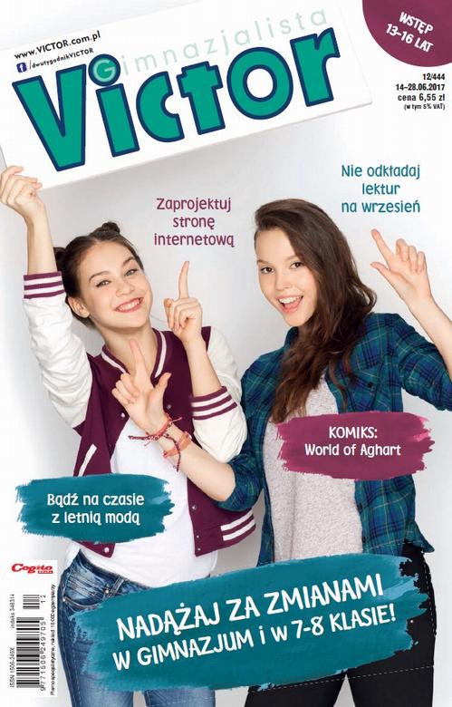 Tytuł: Victor Gimnazjalista 12/2017
Autor: Praca zbiorowa
Wydawnictwo: Cogito
Formaty: PDF