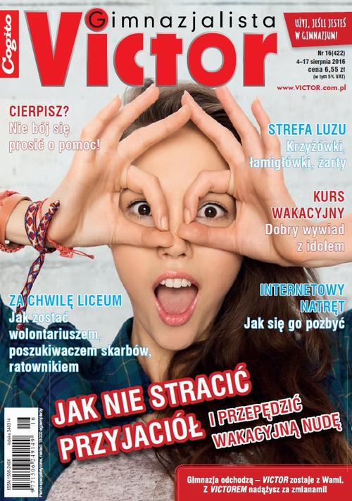Tytuł: Victor Gimnazjalista 16/2016
Autor: 
Wydawnictwo: Cogito
Formaty: PDF