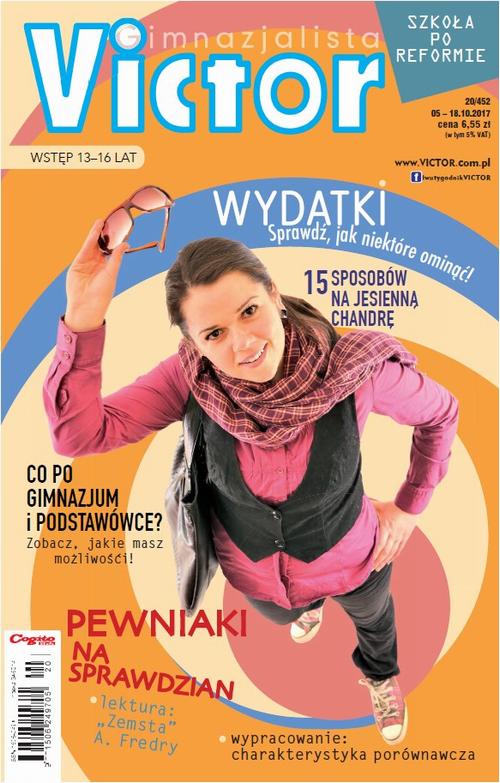 Tytuł: Victor Gimnazjalista 20/2017
Autor: 
Wydawnictwo: Cogito
Formaty: PDF