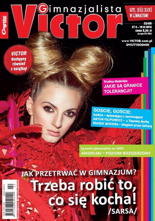 Tytuł: Victor Gimnazjalista 22/2016
Autor: Praca zbiorowa
Wydawnictwo: Cogito
Formaty: PDF
