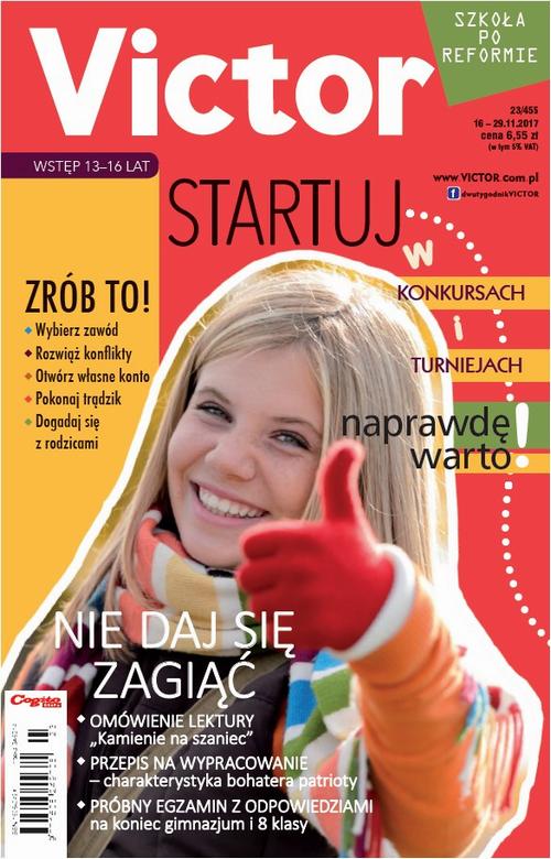 Tytuł: Victor Gimnazjalista 23/2017
Autor: 
Wydawnictwo: Cogito
Formaty: PDF