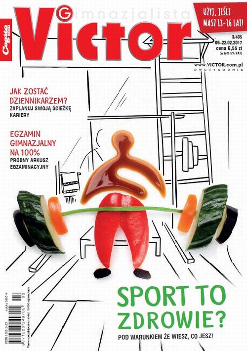 Victor Gimnazjalista 3/2017 — okładka wydania