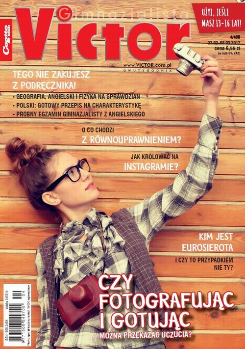 Victor Gimnazjalista 4/2017 — okładka wydania