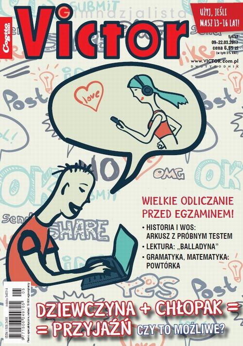Victor Gimnazjalista 5/2017 — okładka wydania