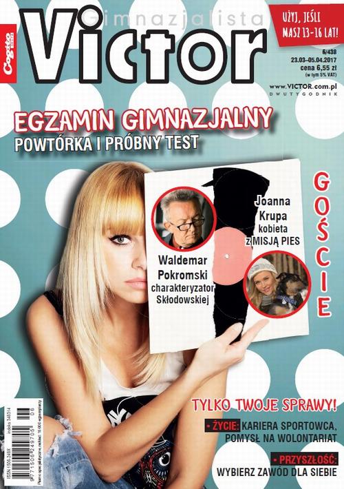 Victor Gimnazjalista 6/2017 — okładka wydania