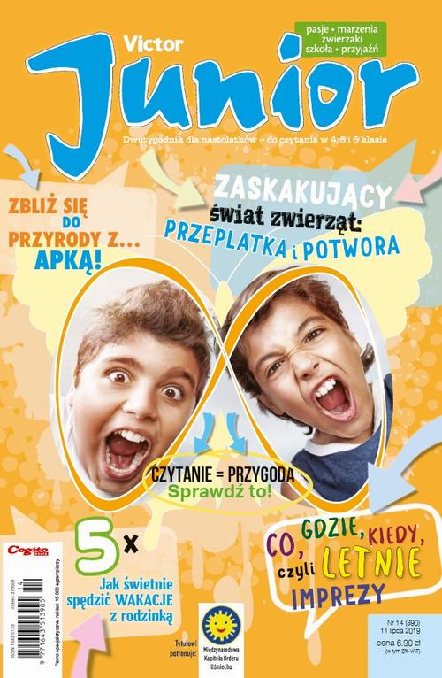 Tytuł: Victor Junior 14/2019
Autor: 
Wydawnictwo: Cogito
Formaty: PDF