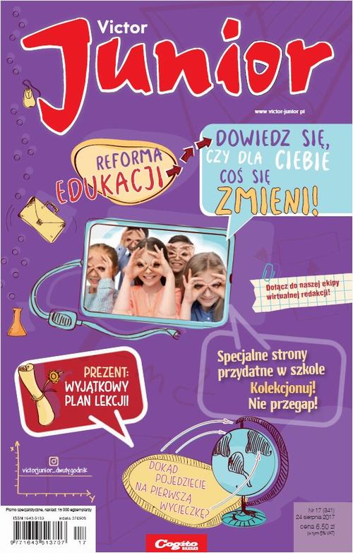Tytuł: Victor Junior 17/2017
Autor: 
Wydawnictwo: Cogito
Formaty: PDF