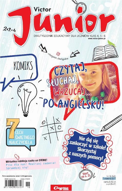 Tytuł: Victor Junior 18/2017
Autor: 
Wydawnictwo: Cogito
Formaty: PDF