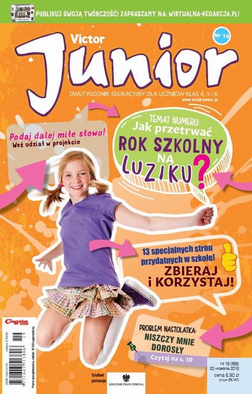 Tytuł: Victor Junior 19/2018
Autor: 
Wydawnictwo: Cogito
Formaty: PDF