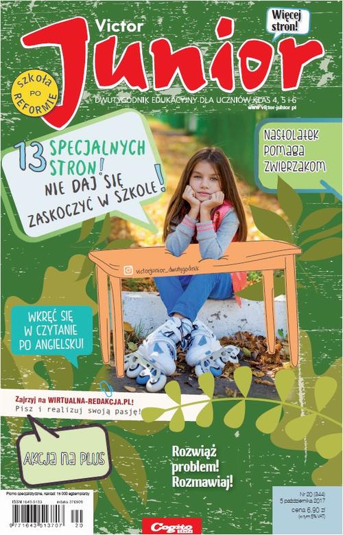 Tytuł: Victor Junior 20/2017
Autor: 
Wydawnictwo: Cogito
Formaty: PDF