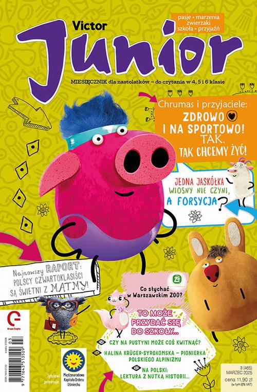 Tytuł: Victor Junior 3/2025
Autor: 
Wydawnictwo: Cogito
Formaty: PDF