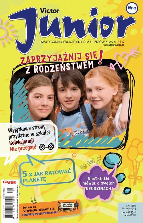 Tytuł: Victor Junior 4/2018
Autor: 
Wydawnictwo: Cogito
Formaty: PDF
