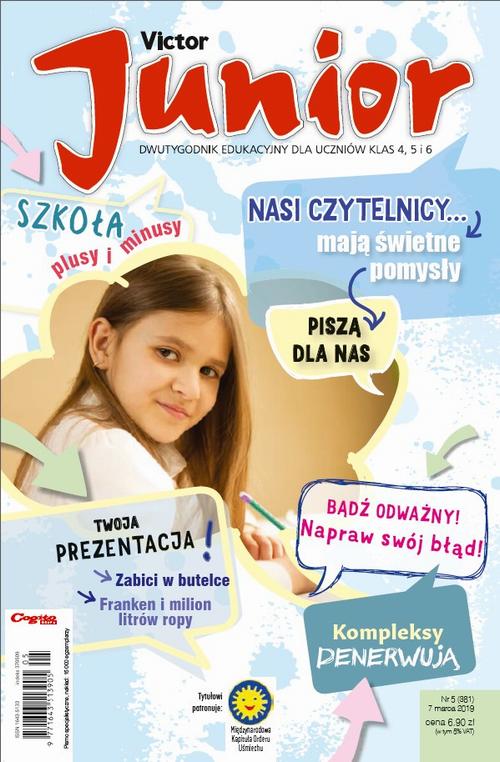 Tytuł: Victor Junior 5/2019
Autor: 
Wydawnictwo: Cogito
Formaty: PDF