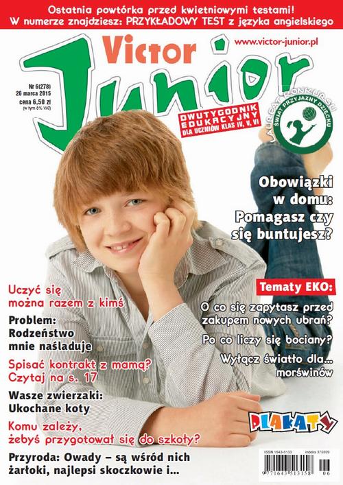 Tytuł: Victor Junior 6/2015
Autor: 
Wydawnictwo: Cogito
Formaty: PDF