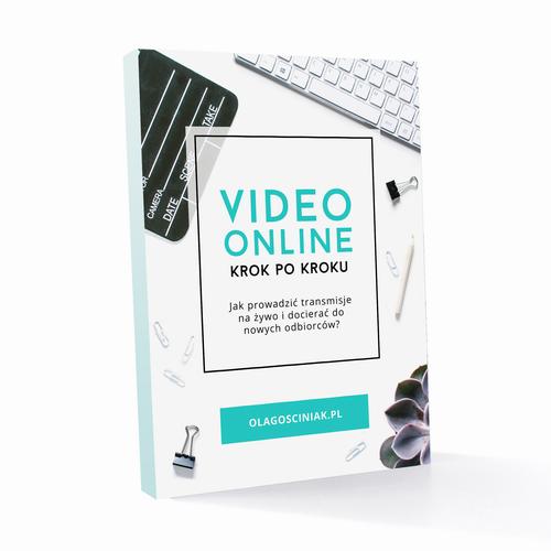 Tytuł: Video online krok po kroku
Autor: Ola Gościniak
Wydawnictwo: IMAGOSPOT Aleksandra Gościniak
Formaty: PDF, EPUB, MOBI