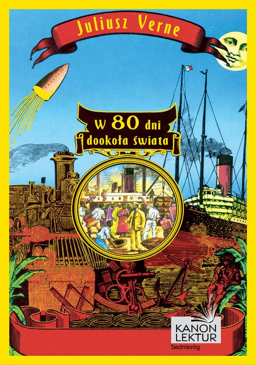 Tytuł: W 80 dni dookoła świata
Autor: Juliusz Verne
Wydawnictwo: Siedmioróg
Formaty: EPUB, MOBI