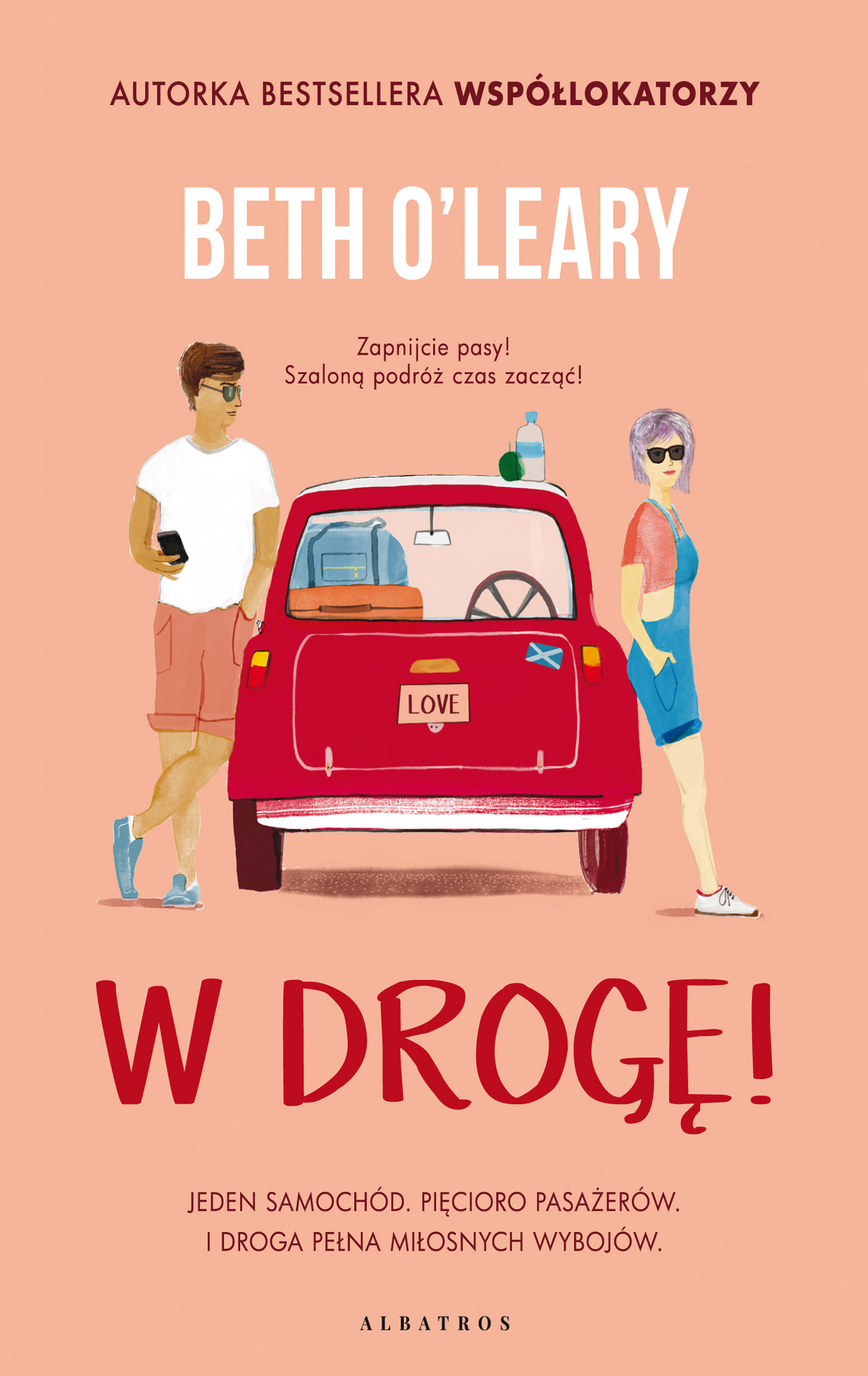 Tytuł: W drogę!
Autor: Beth O'Leary
Wydawnictwo: Albatros
Formaty: EPUB, MOBI