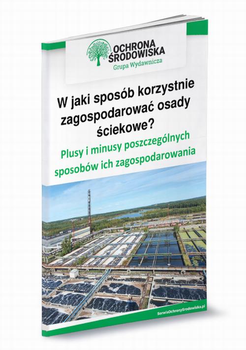 Tytuł: W jaki sposób korzystnie zagospodarować osady ściekowe? Plusy i minusy poszczególnych sposobów ich zagospodarowania
Autor: Jolanta Pacek
Wydawnictwo: Wiedza i Praktyka
Formaty: PDF