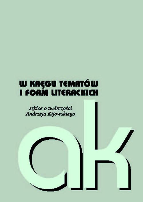 W kręgu tematów i form literackich — okładka e-booka