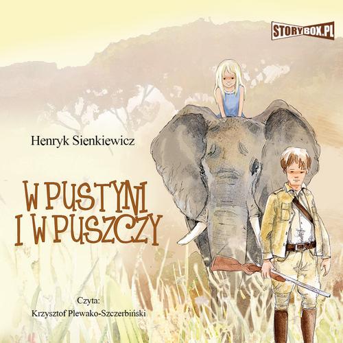 W pustyni i w puszczy — okładka audiobooka