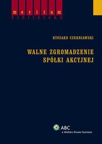 Walne zgromadzenie spółki akcyjnej — okładka e-booka